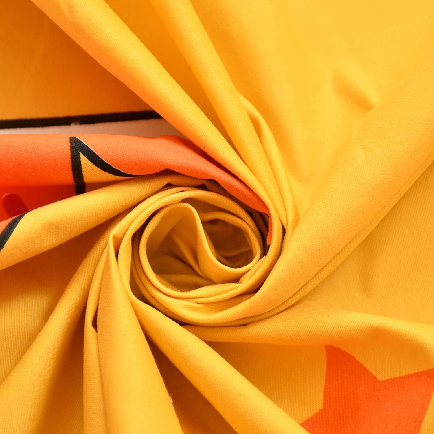 Kids Fish Character Printed Cotton Elastic Fitted King size Bedsheets with Pillow covers |by Home Collective